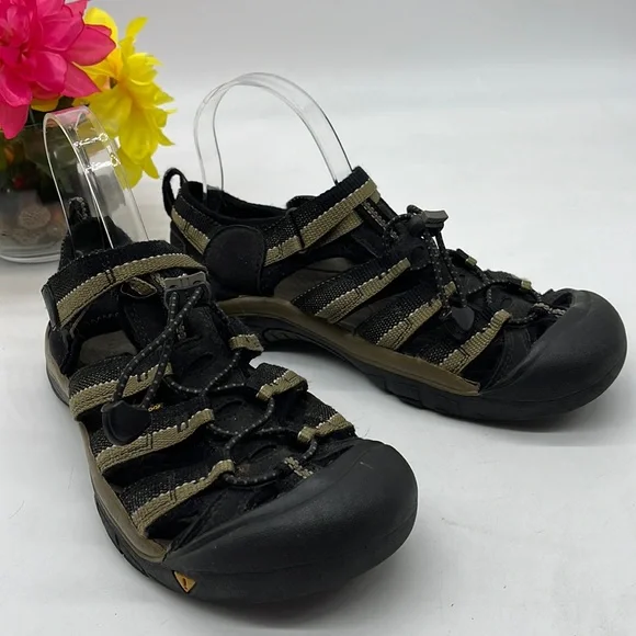 Keen Tan Black Sport Sandals Size 6. KET3090B - Picture 1 of 8